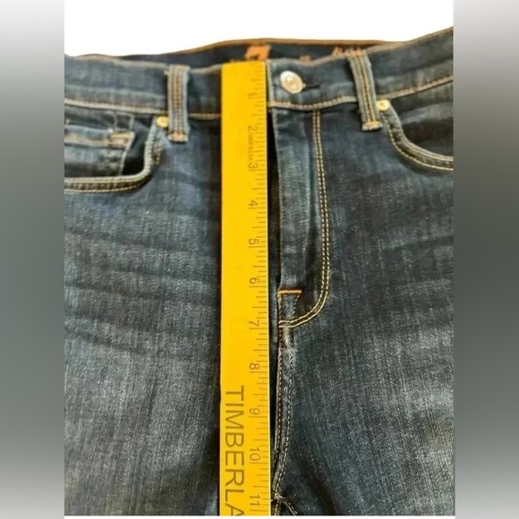 Seven 7 for all Mankind Denim Shorts Raw Hem or Cuffed cutoff from jeans Size 29 - Picture 12 of 12